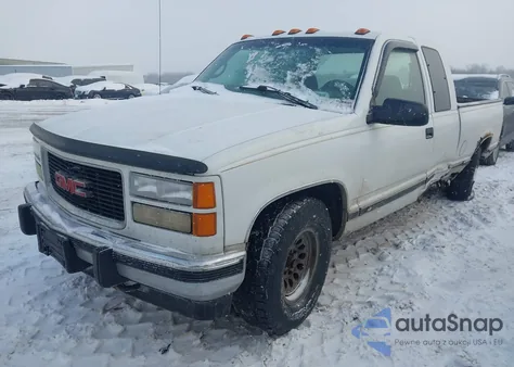 1997 Chevrolet C2500 Fleetside из США, поврежденный, VIN 1GCFC29R5VE129201
